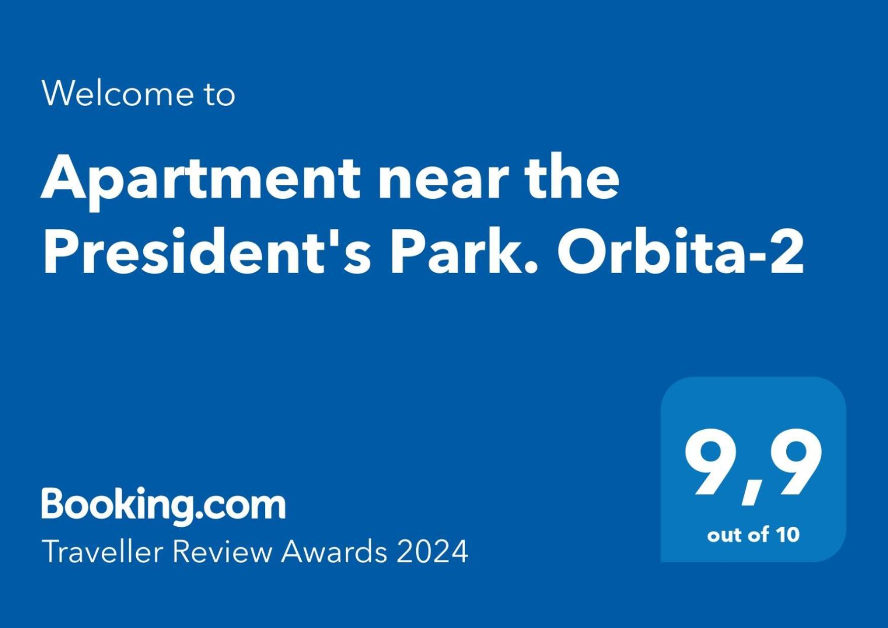 אלמטי Apartment Near The President'S Park. Orbita-2 מראה חיצוני תמונה